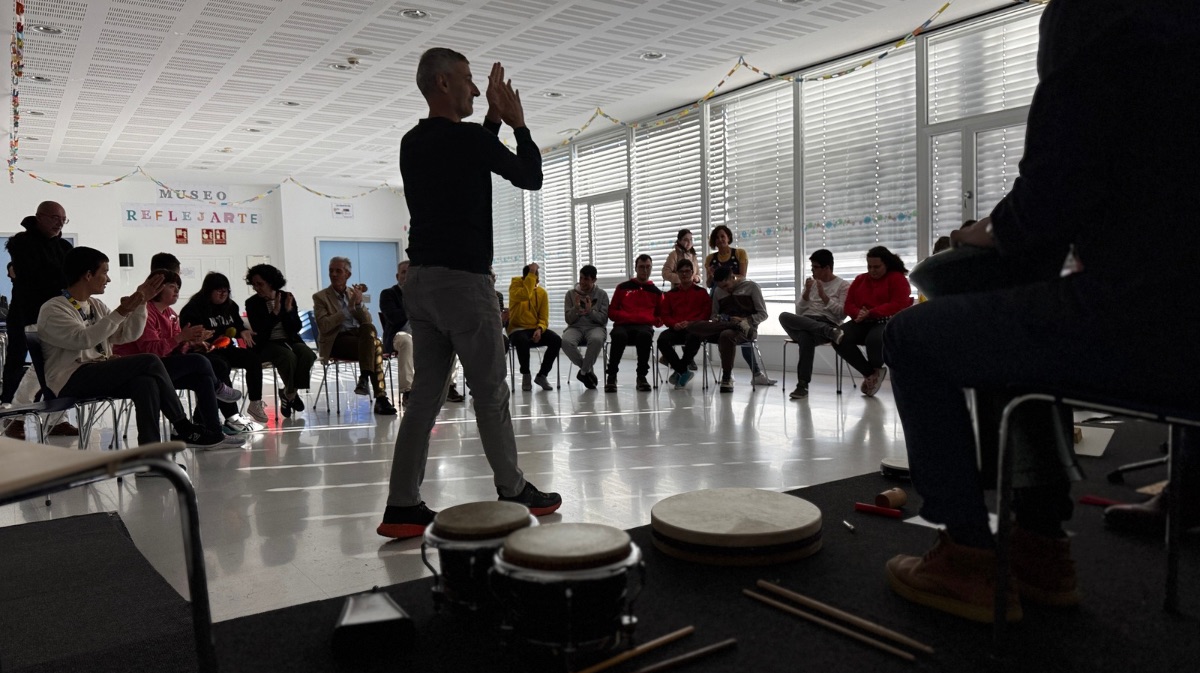 Taller musical de la OSCyL en el Príncipe Don Juan
