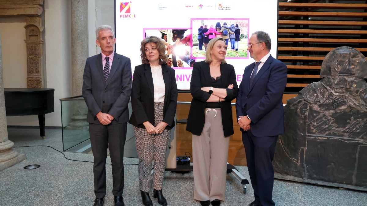 La vicepresidenta de la Junta en el acto del aniversario del Programa Empleo y Mujer Castilla y León (Pemcyl).