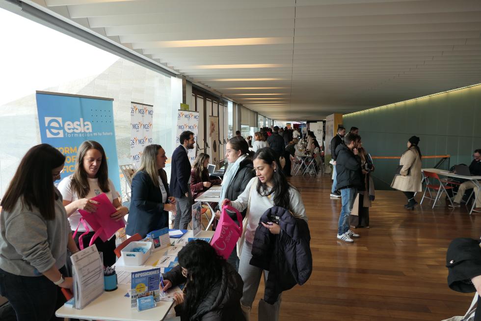 La Feria de Empleo Ávil@jobs en el Lienzo Norte.