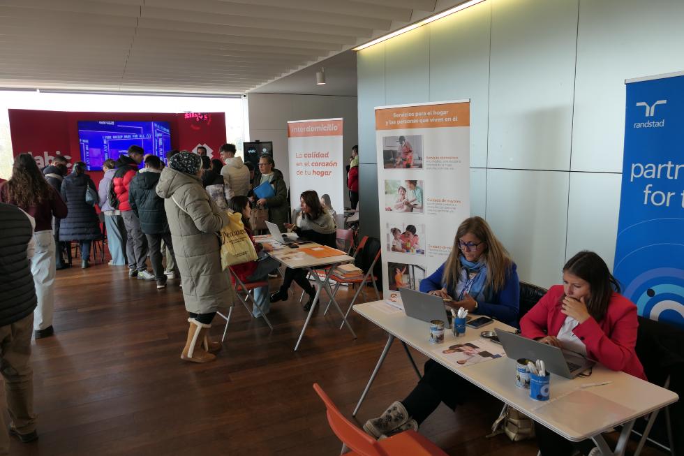 La Feria de Empleo Ávil@jobs en el Lienzo Norte.