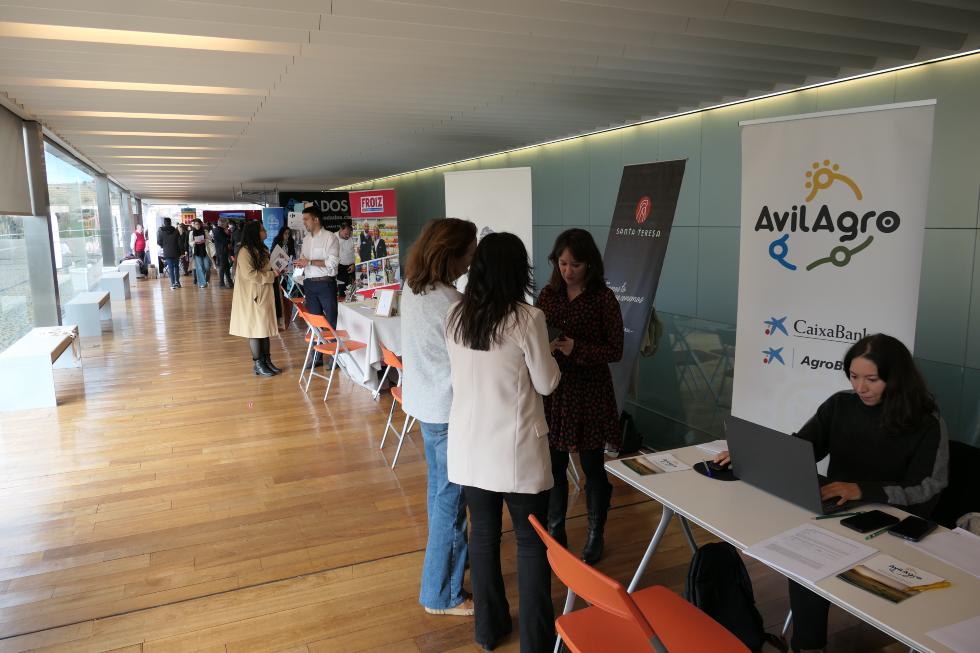 La Feria de Empleo Ávil@jobs en el Lienzo Norte.