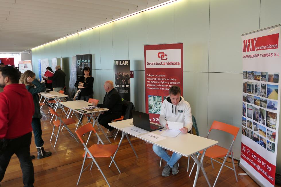 La Feria de Empleo Ávil@jobs en el Lienzo Norte.