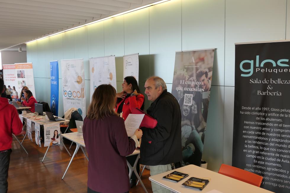 La Feria de Empleo Ávil@jobs en el Lienzo Norte.