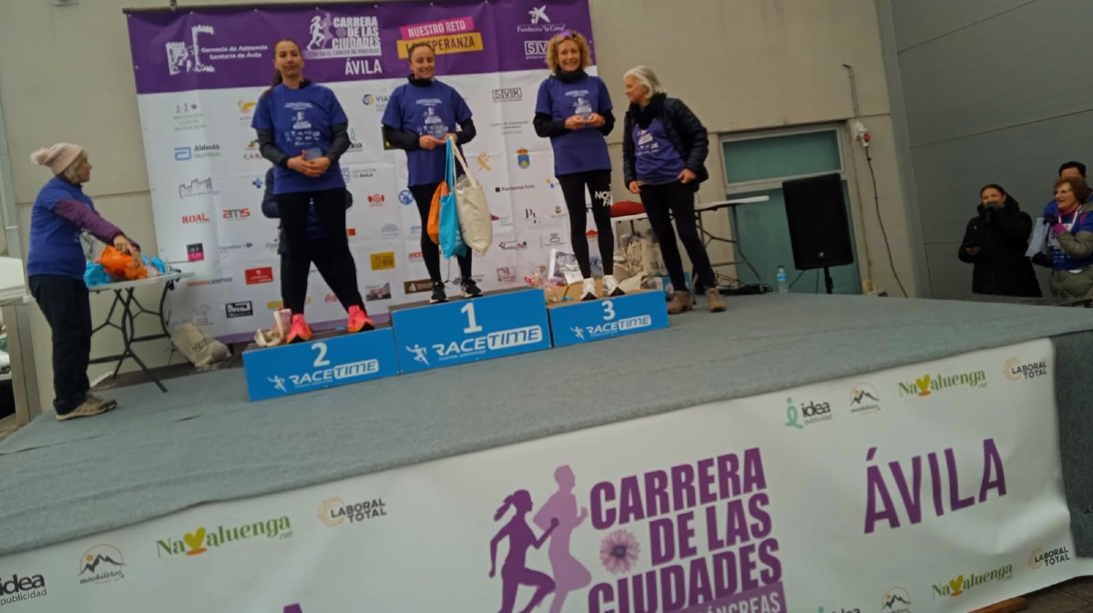 Carrera de las Ciudades contra el Cáncer de Páncreas en Ávila.