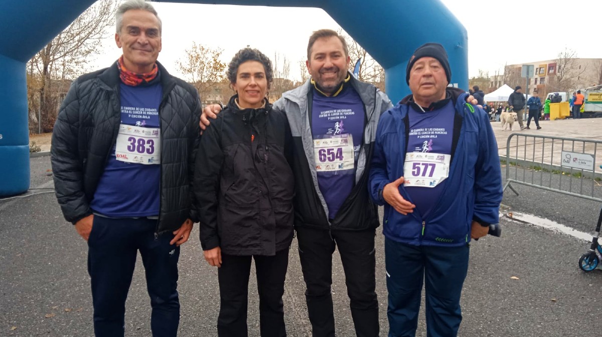 Carrera de las Ciudades contra el Cáncer de Páncreas en Ávila.