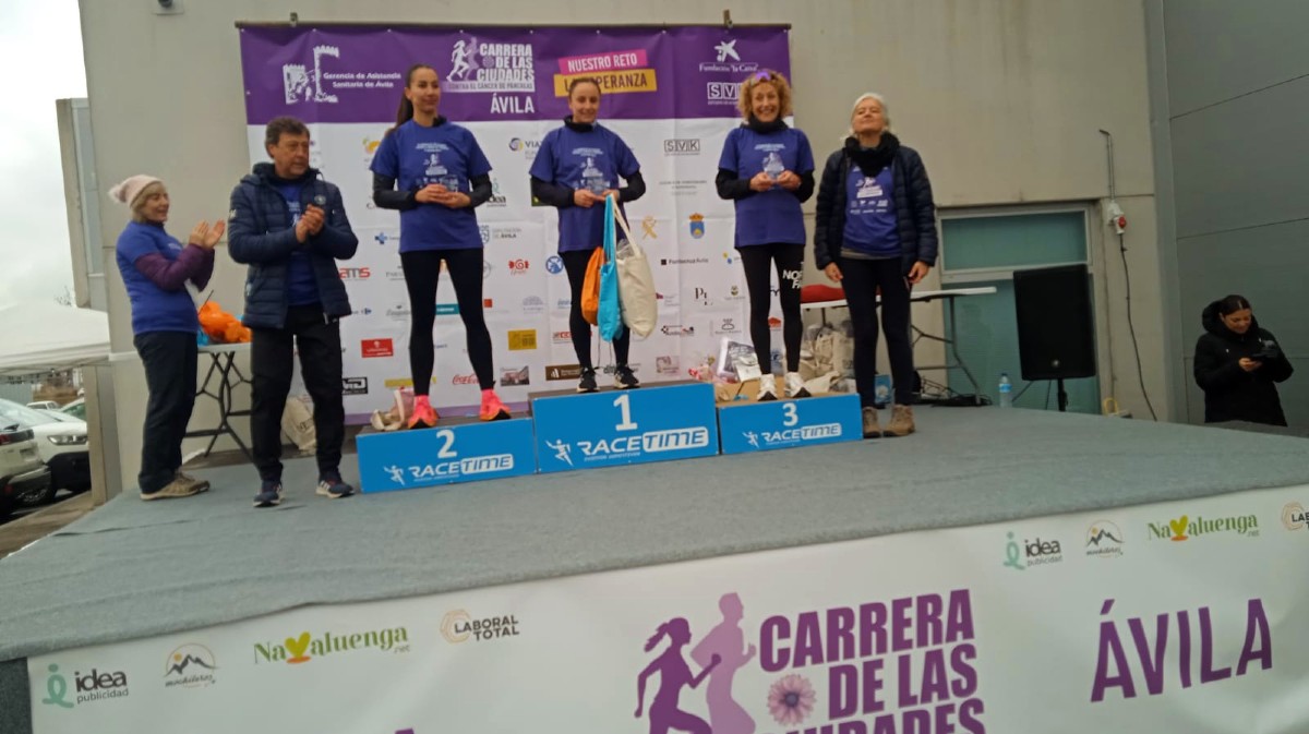 Carrera de las Ciudades contra el Cáncer de Páncreas en Ávila.