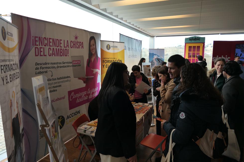 La Feria de Empleo Ávil@jobs en el Lienzo Norte.