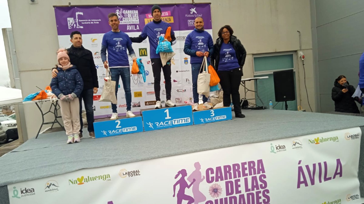Carrera de las Ciudades contra el Cáncer de Páncreas en Ávila.