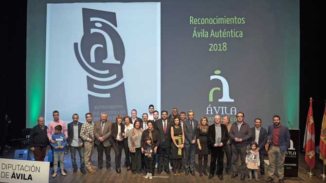 Entrega de reconocimientos de Ávila Auténtica.