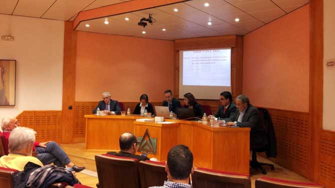 Junta del Colegio de Aparejadores, Arquitectos Técnicos e Ingenieros de Ávila.
