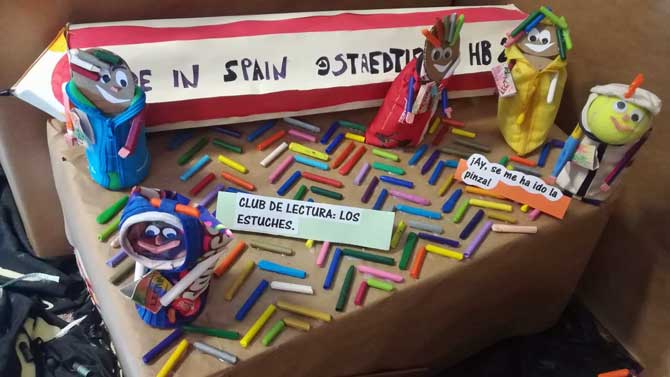 Belén del Colegio Santísimo Rosario.