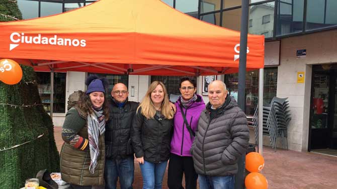 La procuradora de Ciudadanos Belén Rosado en Piedralaves.