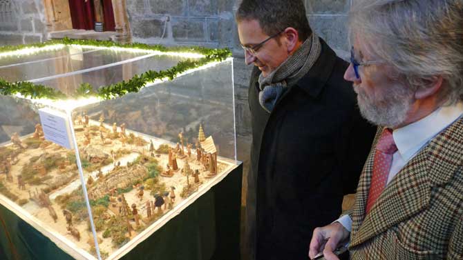 Bel&eacute;n de Xabier Kintana en la Catedral de &Aacute;vila.