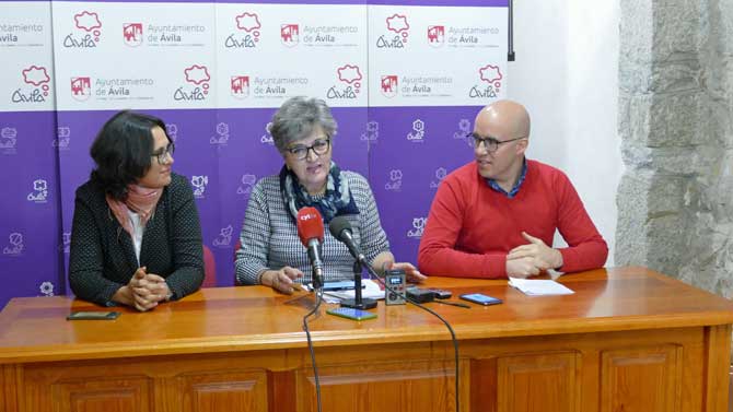 Henar Alonso, Montserrat Barcenilla y Alberto López Casillas.