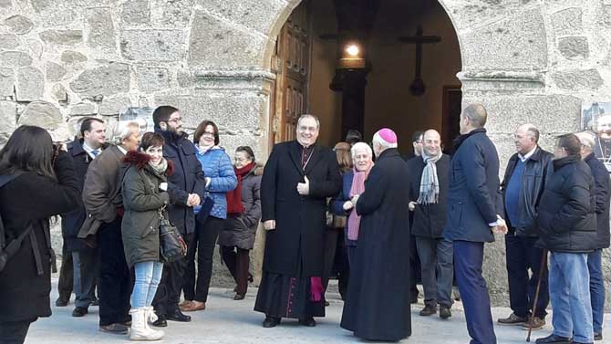 Gil Tamayo entra en la diócesis de Ávila por Aldeavieja.