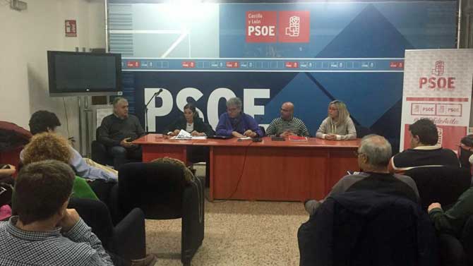 Asamblea del PSOE de &Aacute;vila capital.