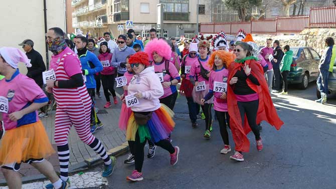 Colorida Carrera del Pavo.