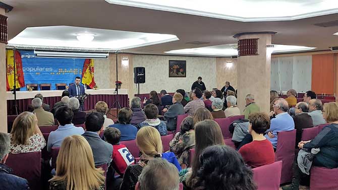 Reunión de Navidad del PP de Candeleda y El Raso.