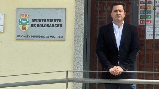 Jesús Martín, alcalde de Solosancho.