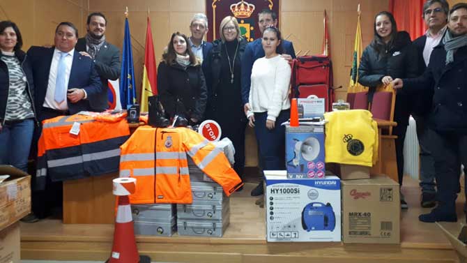 La directora de la Agencia de Protección Civil en Maello.