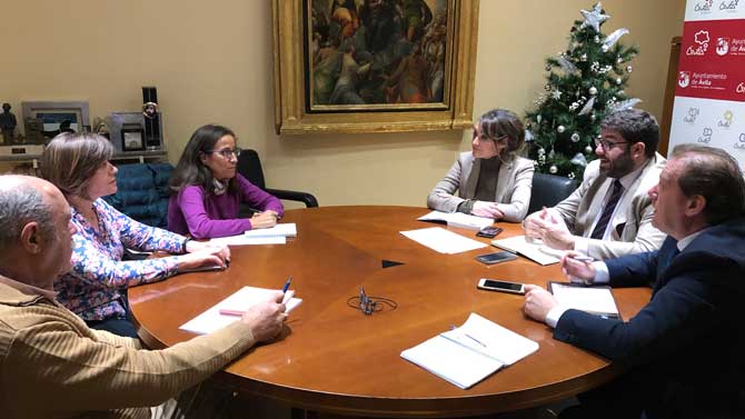 Reuni&oacute;n del alcalde con el AMPA de la Escuela de M&uacute;sica.