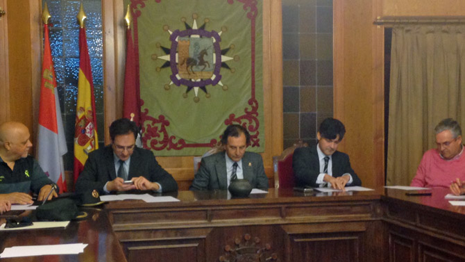 Junta Local de Seguridad de Ar&eacute;valo.