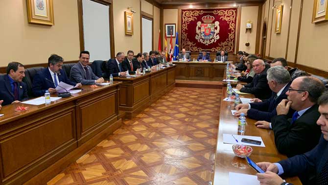 Pleno de diciembre en la Diputación de Ávila.