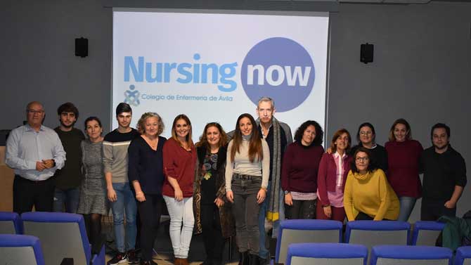 Grupo Nursing Now del Colegio de Enfermer&iacute;a de &Aacute;vila.