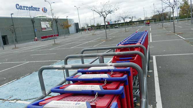 Carrefour en Ávila.
