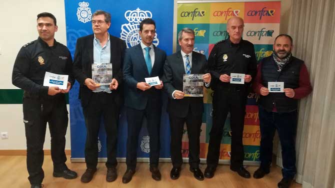 Presentación de la campaña 'Comercio seguro'.