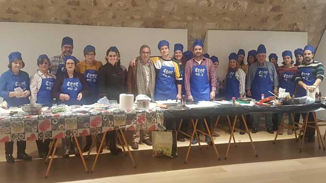 Taller de cocina para adultos.