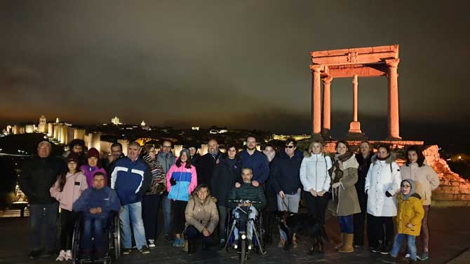 Día Nacional de la Esclerosis Múltiple en los Cuatro Postes.