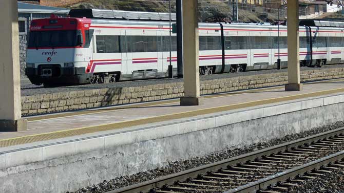 Estación de tren de Ávila.