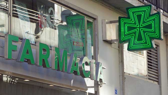 Farmacia en Ávila.