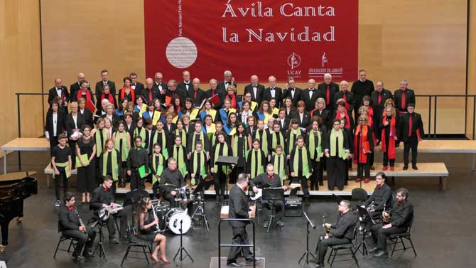 Festival '&Aacute;vila canta la Navidad'.
