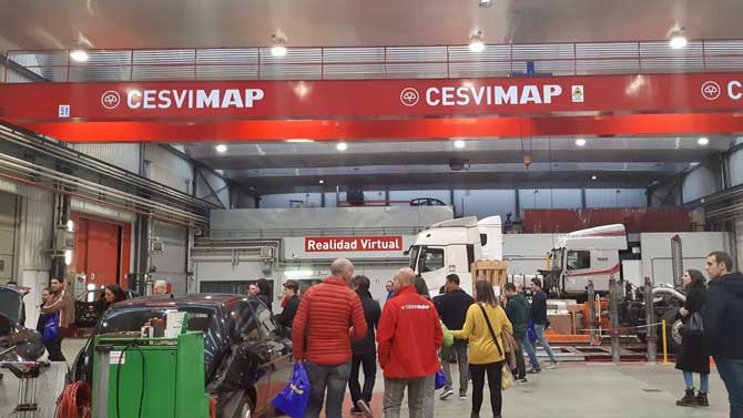 Participantes en la Ruta EVO visitan Cesvimap.