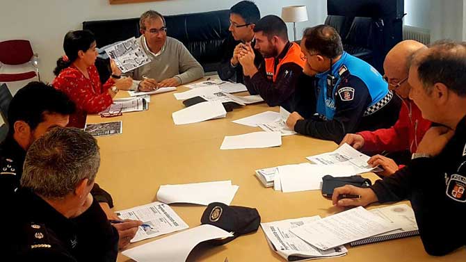 Junta de Seguridad ante las fiestas de Navidad.