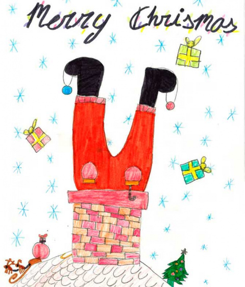 Tercer premio del concurso de Navidad de CSIF.