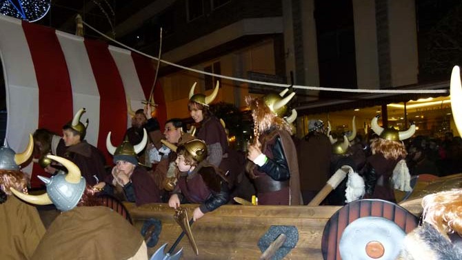 Imagen de archivo de una cabalgata de Reyes.