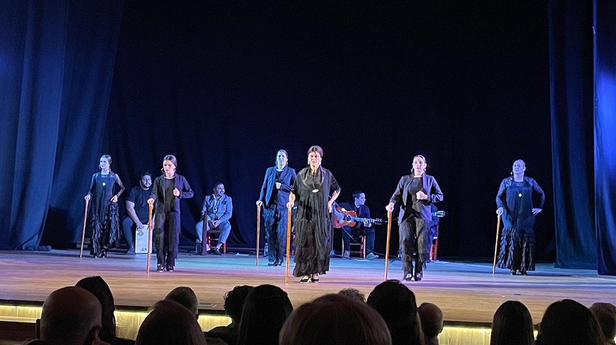 Espectáculo de flamenco en el Teatro Castilla de Arévalo