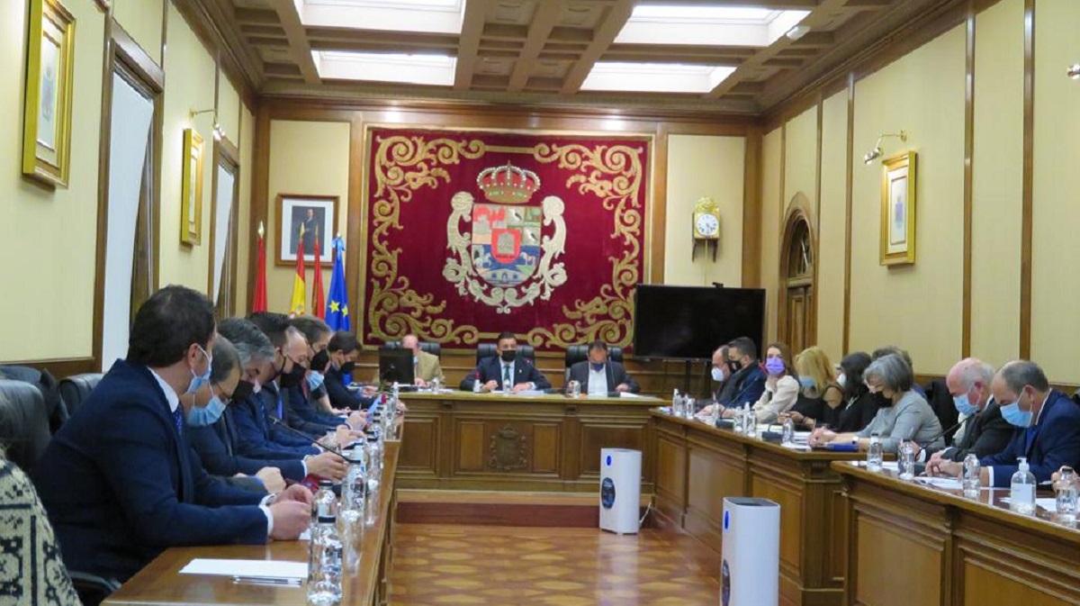 Pleno de diciembre en la Diputación de Ávila.