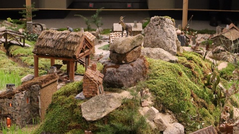 Una cabra en el Bel&eacute;n de la Diputaci&oacute;n