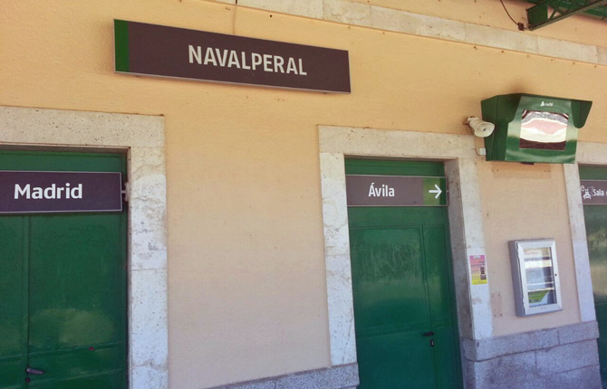 Estación de Navalperal de Pinares.