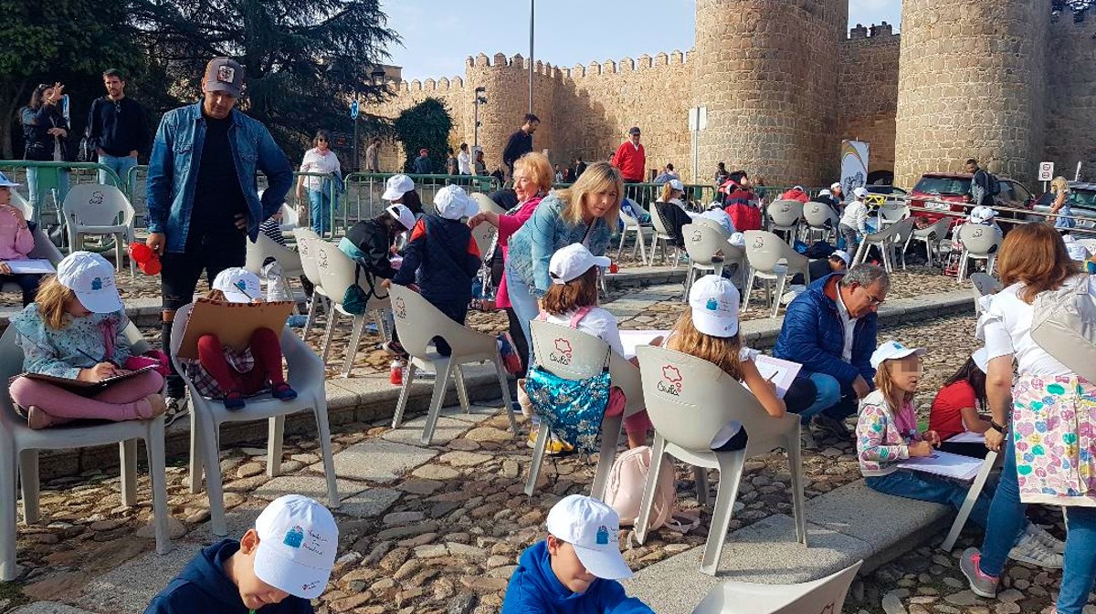 Certamen 'Ávila a dos pinceladas' en octubre.