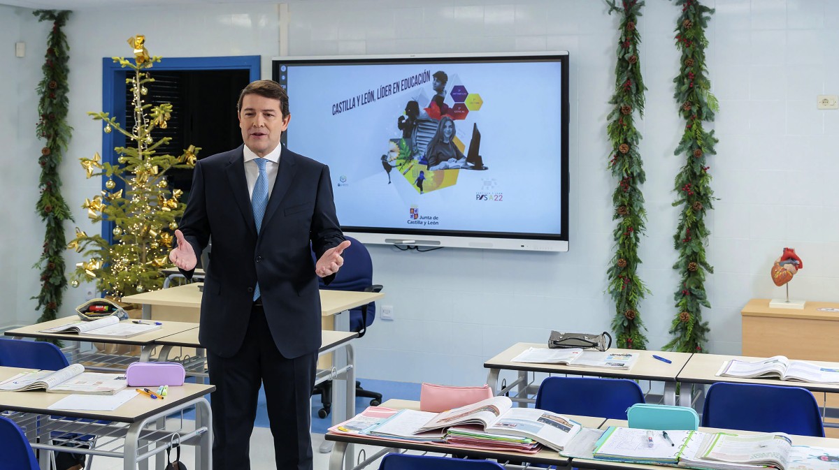 Mensaje de Navidad de Fernández Mañueco.