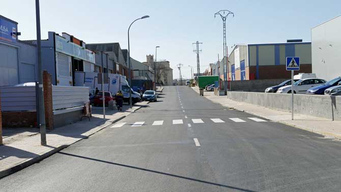 Polígono industrial de Las Hervencias.