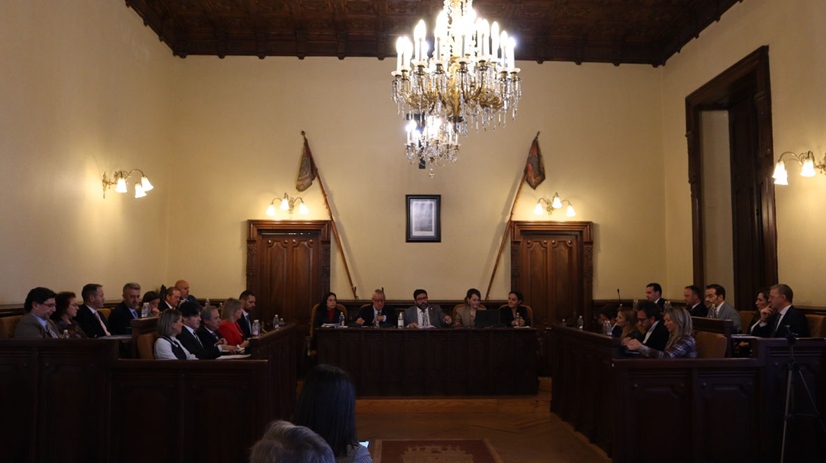 Celebración pleno de diciembre