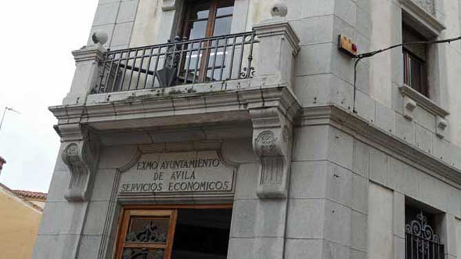 Servicios económicos del Ayuntamiento de Ávila.