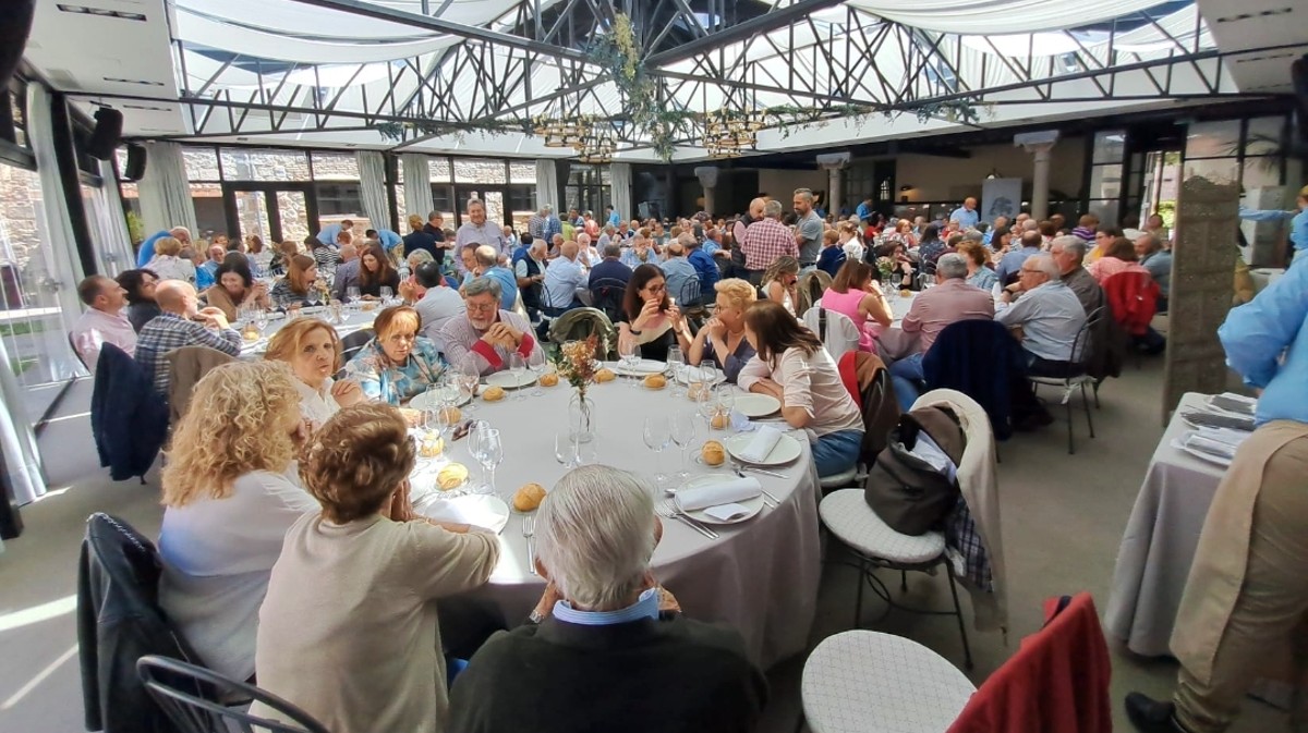 Comida de Navidad de los jubilados de UGT.