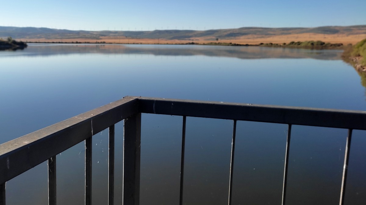Embalse de Serones hace unas semanas.